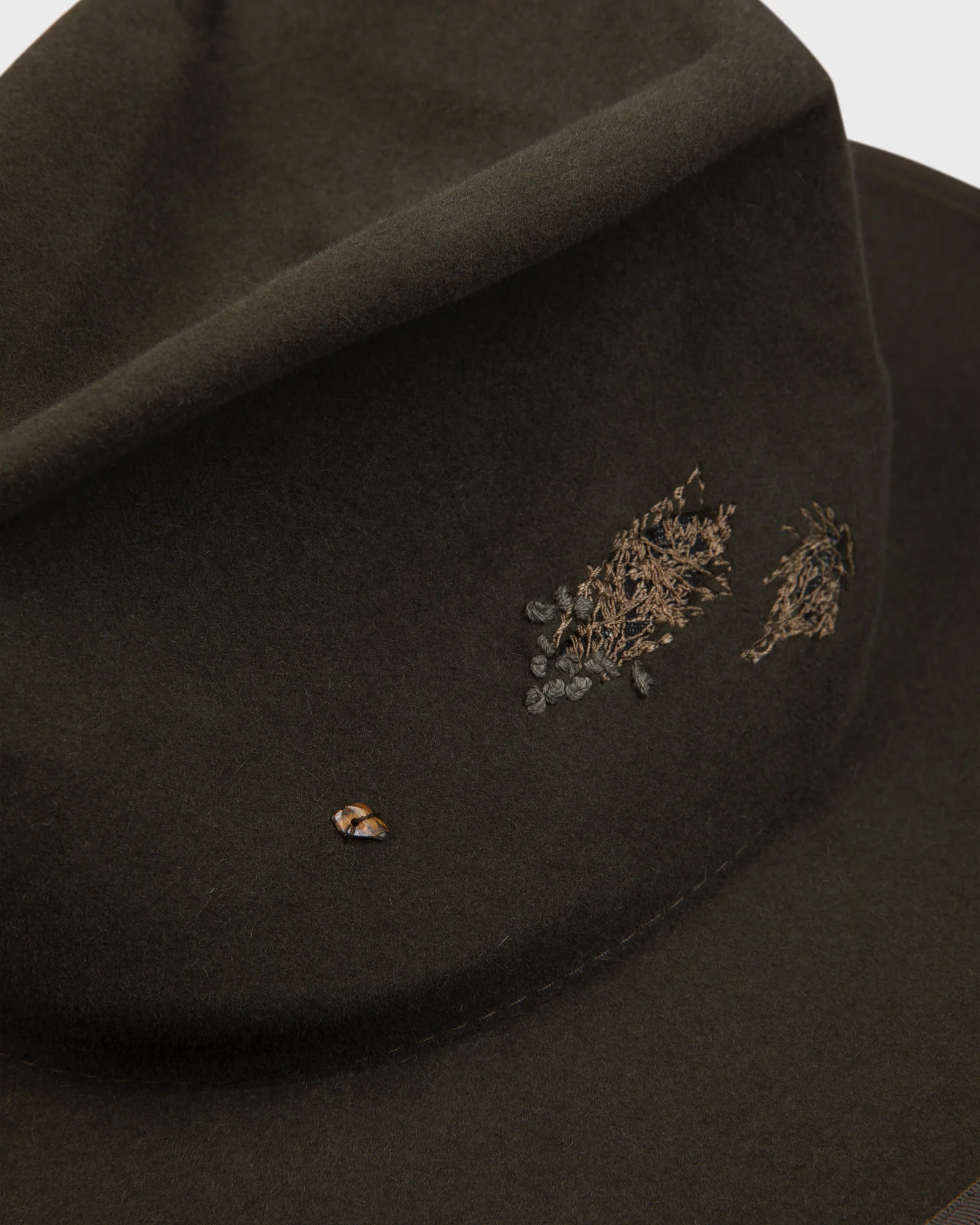 Crazy Horse Dark Olive Stiff - Image 7