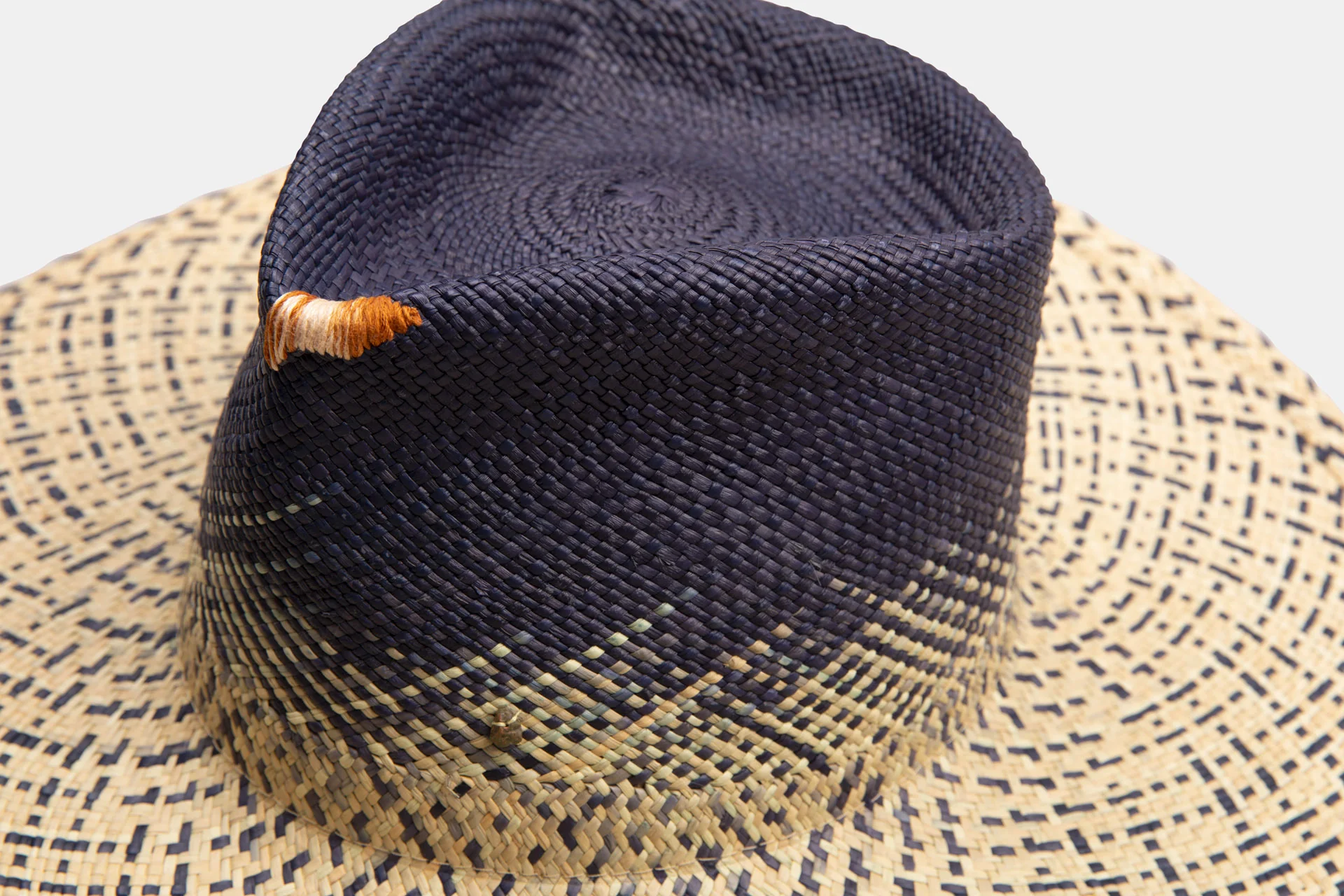 Dedalo Wide Panama Fade Blue - Image 6