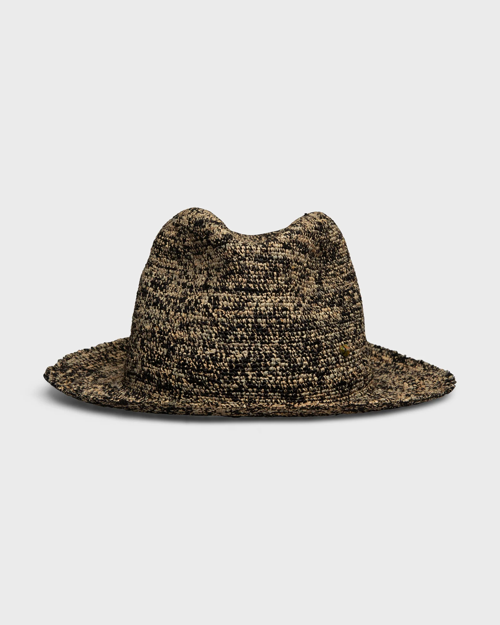 Hobo Rafia Crochet Natural Black - Image 2