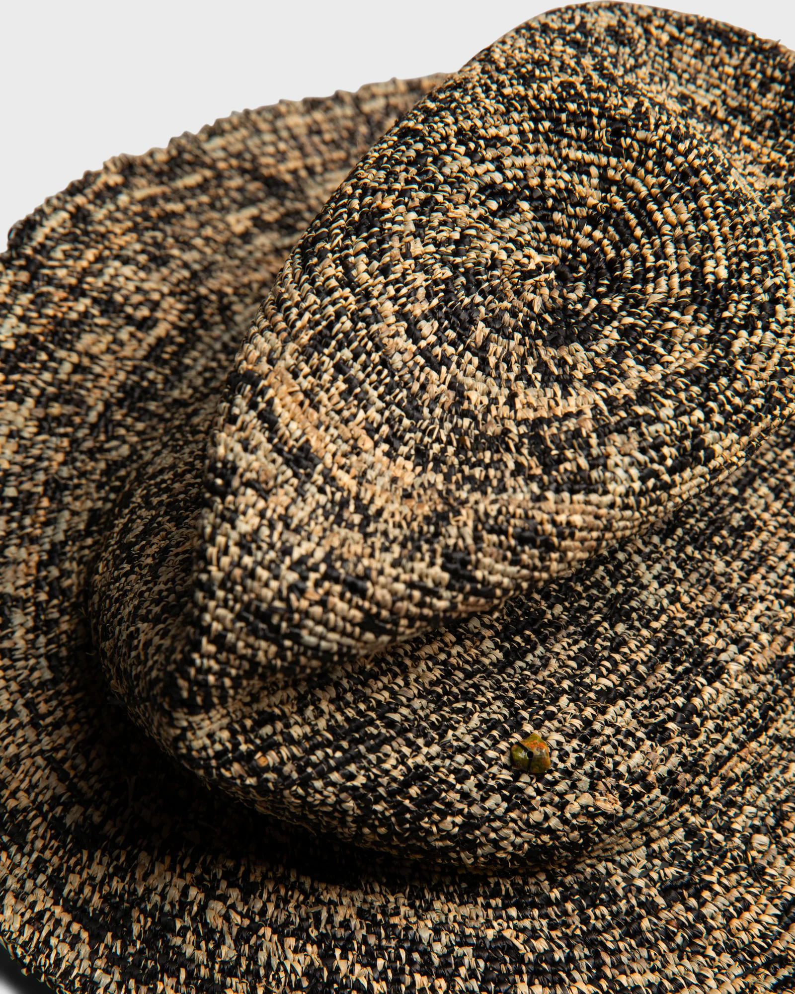 Hobo Rafia Crochet Natural Black - Image 6
