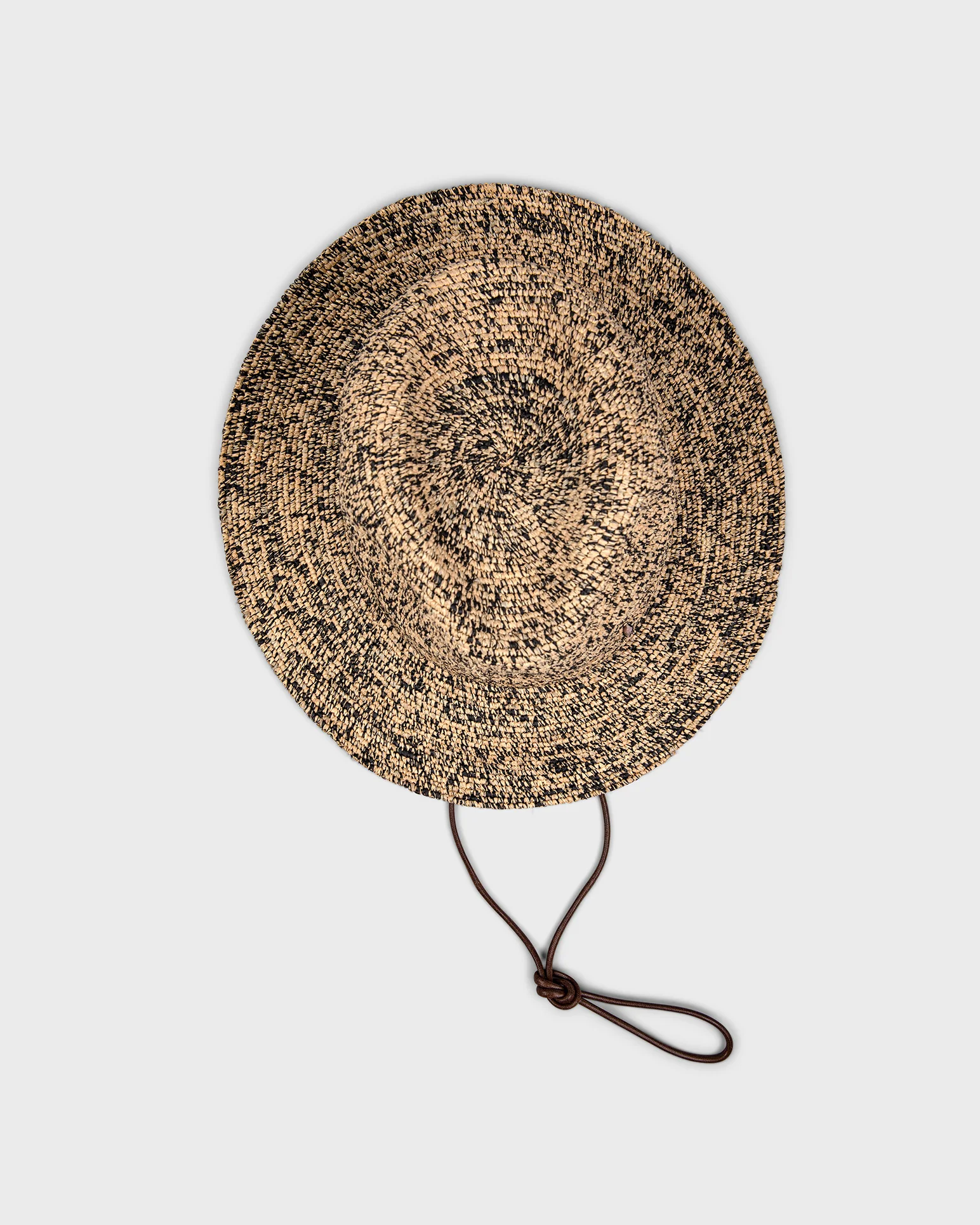 Wandermate Rafia Crochet Black/Natural - Image 6